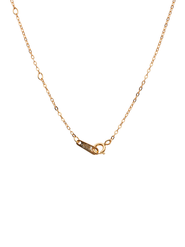 18k gold plated - cross zirconia necklace Odette