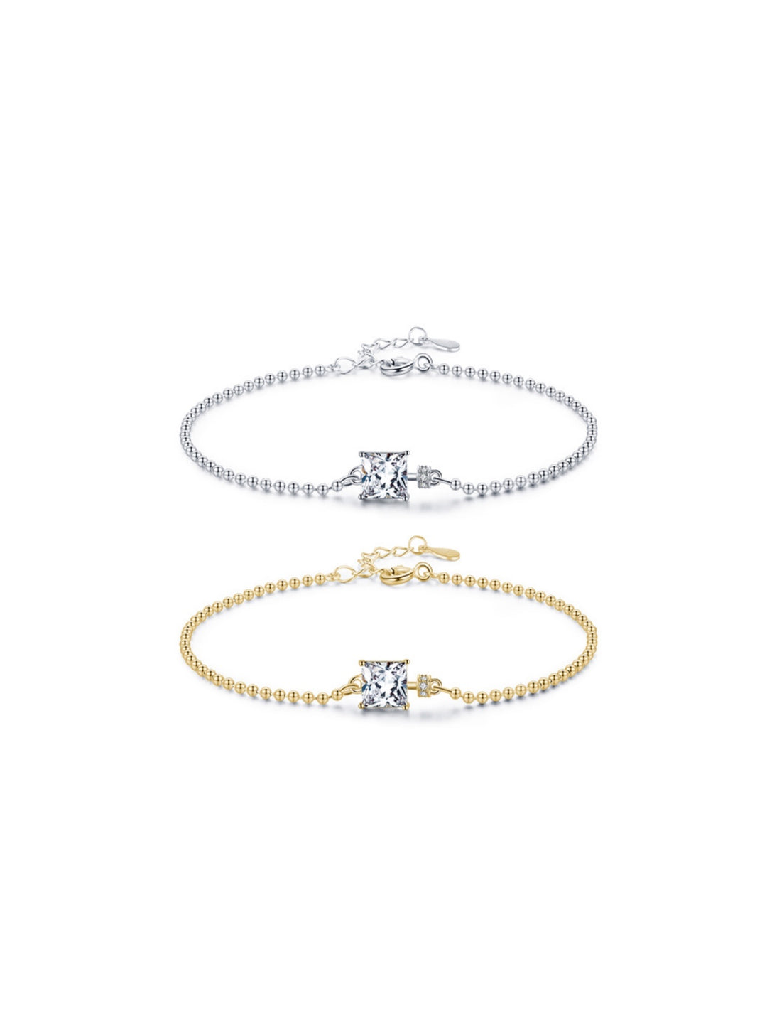 s925 sterling silver - classic zirconia bracelet