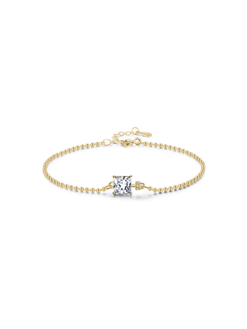 s925 sterling silver - classic zirconia bracelet