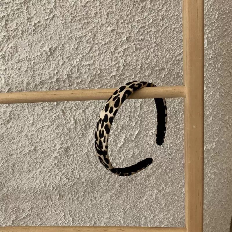 leopard print hair band