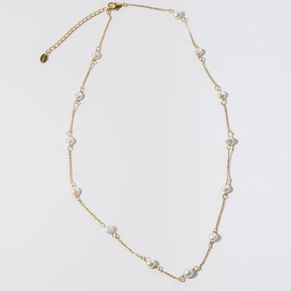 freshwater pearls - summer vibe pearl necklace