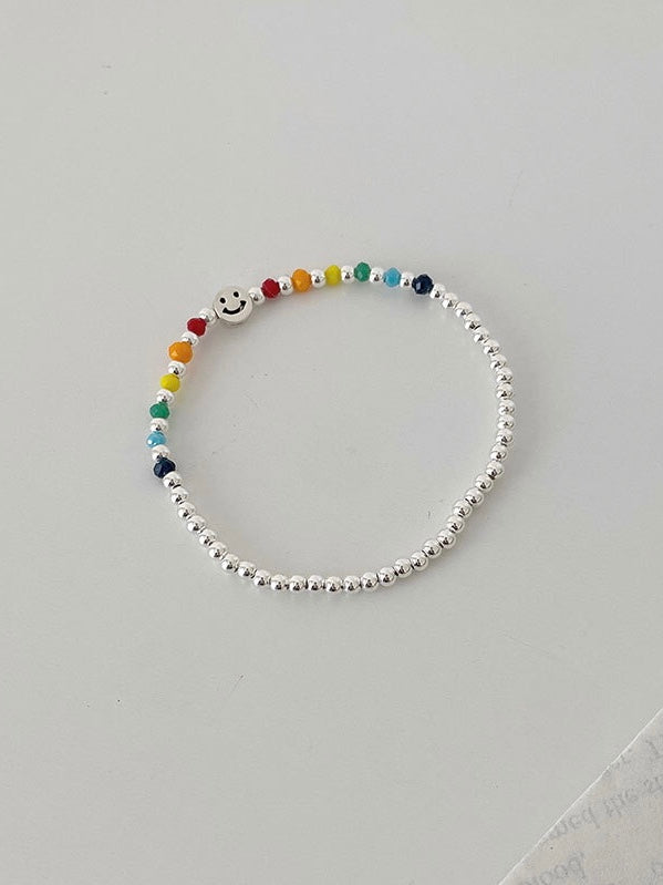 s925 sterling silver - rainbow bracelet