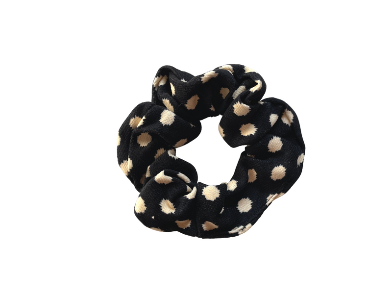 zebra-stripe leopard animal pattern hair scrunchie