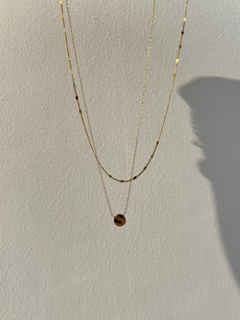 18k gold plated - chic minimal necklace