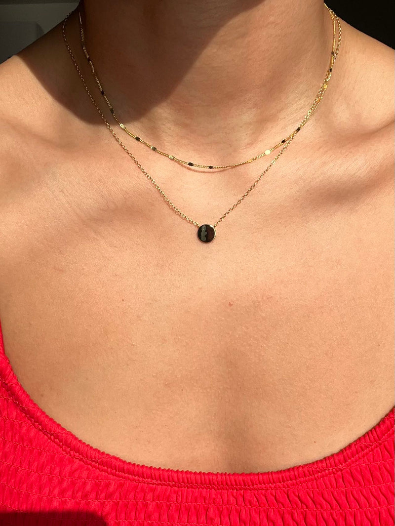 18k gold plated - chic minimal necklace